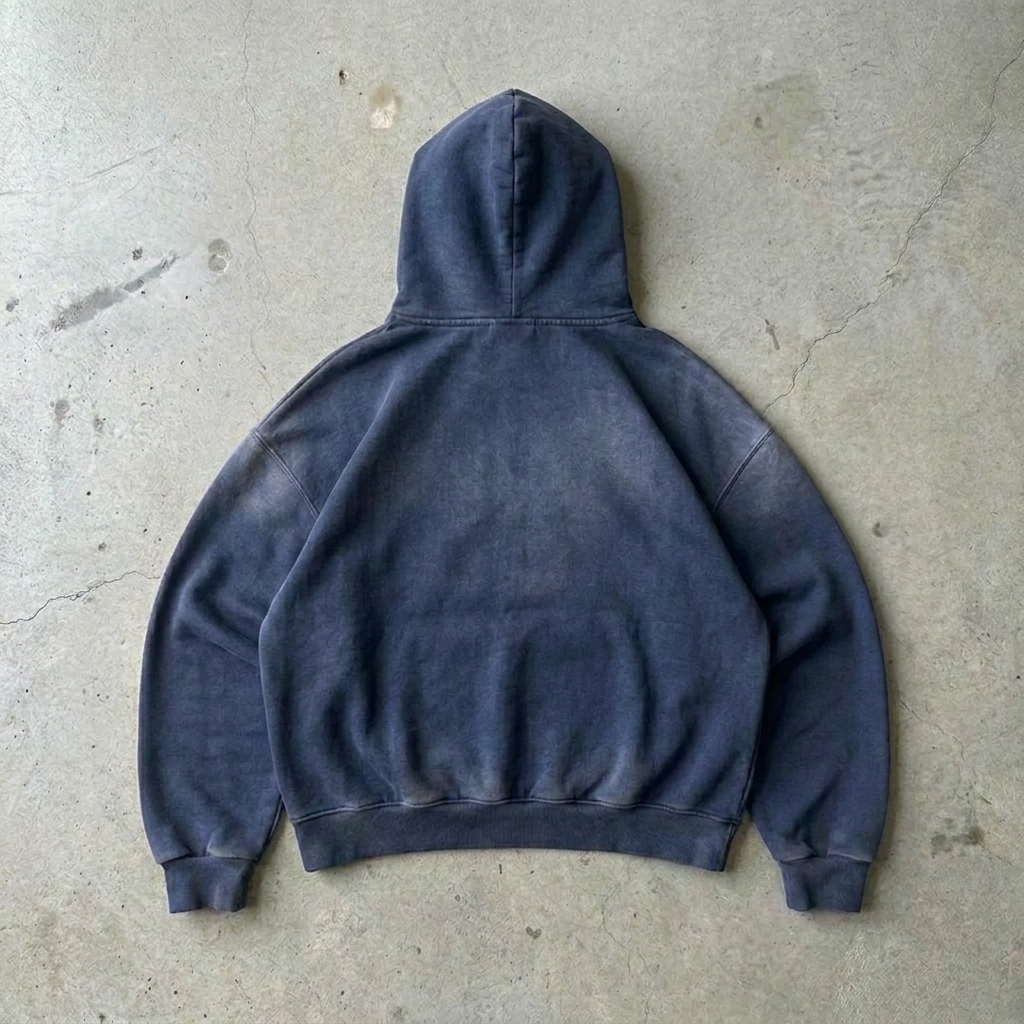 Only God Athletics - Washed Navy Hoodie